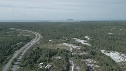 Aerial Drone View At Matang Fac Highway Sarawak. Stock Footage 320605249