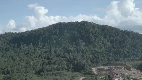 Aerial Drone View At Matang Fac Highway Sarawak. Stock Footage 320605502