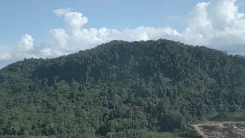 Aerial Drone View At Matang Fac Highway Sarawak. Stock Footage 320606270