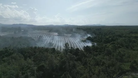 Aerial Drone View At Matang Fac Highway Sarawak. Stock Footage 320617128