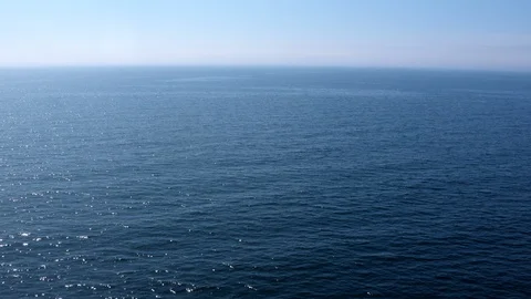 Aerial drone view over Baltic sea Vídeo Stock 109574283