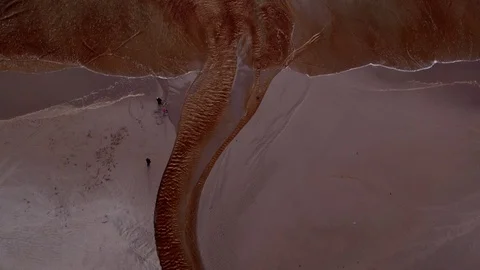 Aerial drone view over Beach Stock-Footage 109492222