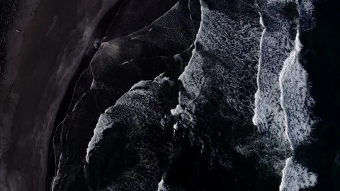 Aerial drone view over Beach Vídeo Stock 109518677