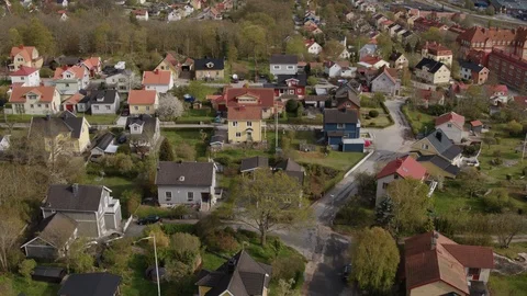 Aerial drone view over Blekinge Stock-Footage 109589658