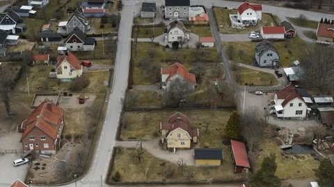 Aerial drone view over Vídeo Stock 110087899