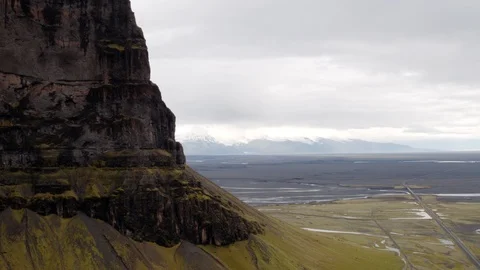 Aerial drone view over Mountain Stock-Footage 109507015