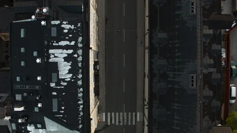 Aerial drone view over Östermalm in Stockholm Vídeo Stock 109504417