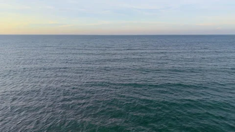 Aerial drone view of over tropical sea waves Video stock 318117053