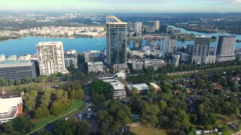 Aerial drone view of Rhodes Stock Footage 180264953