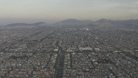 Aerial Ecatepec 01 動画素材 197470385