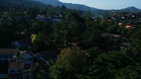 Aerial Elevating Drone Shot. Flying along the ocean coast. View of the sea waves Stock Footage 137584069