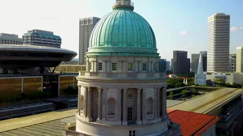 Aerial Excursion: Discovering Singapore Stock Footage 274557205