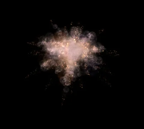 Aerial explosion 1 Stock Footage 95005009