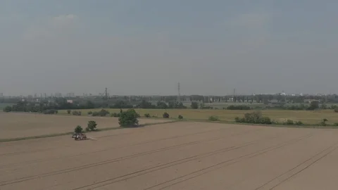 Aerial field shooting 動画素材 90290988