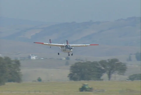 Aerial Firefighting 07 Stock Footage 505106