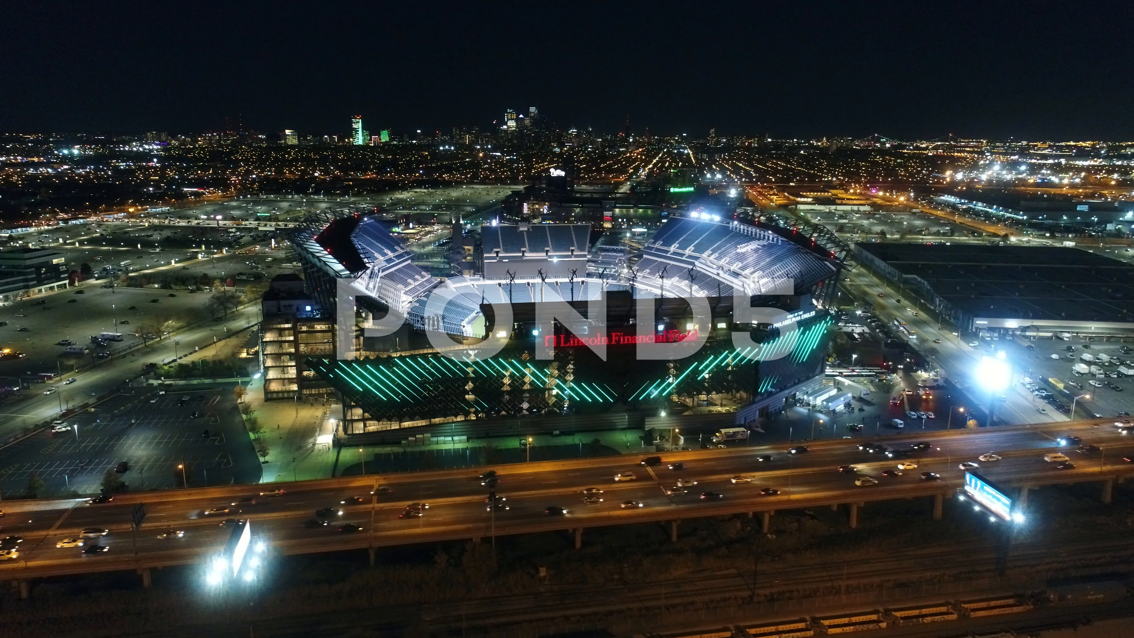 Lincoln Financial Field Aerial Poster