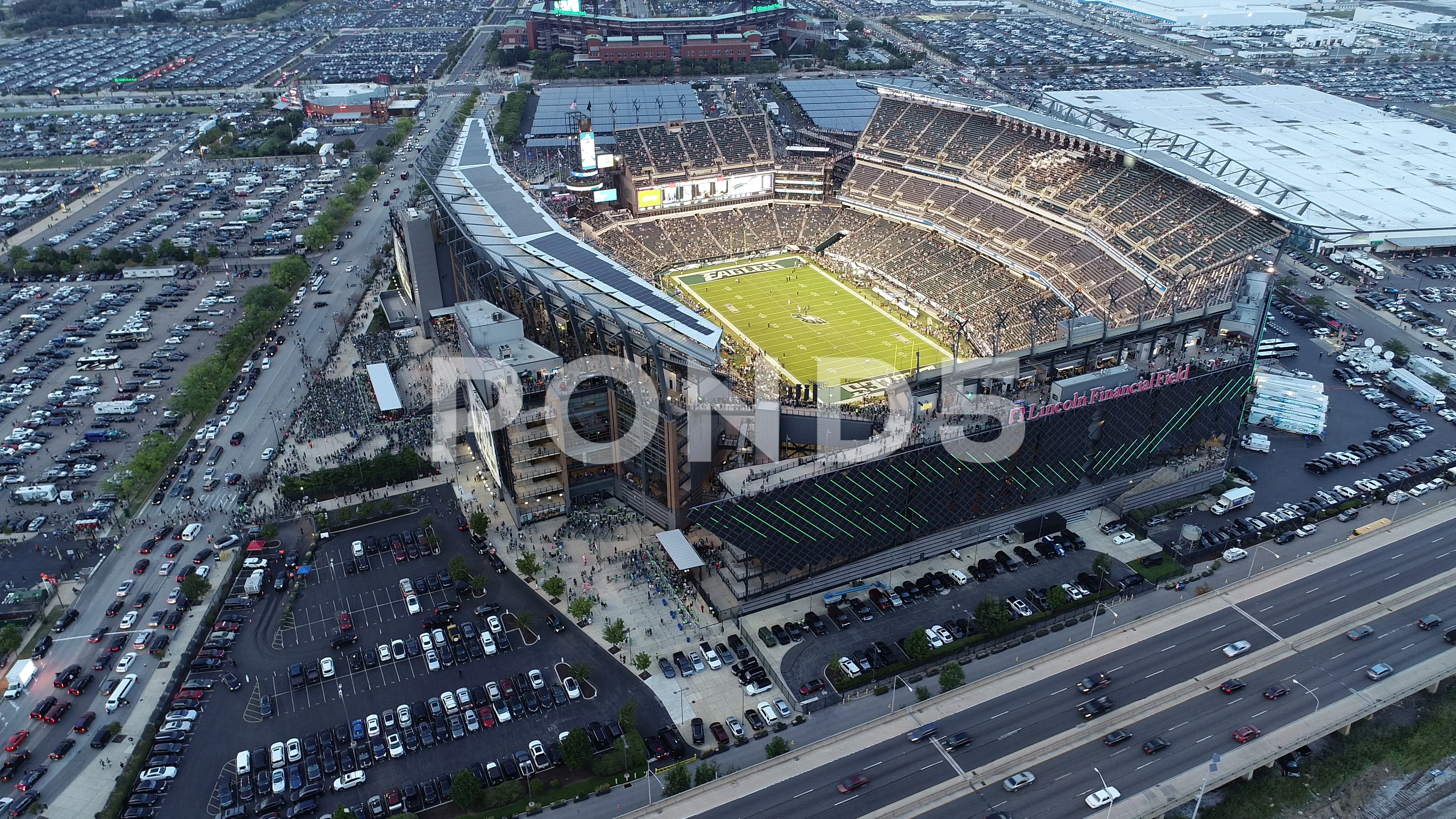 Lincoln Financial Field Aerial Poster