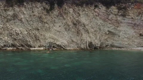 Aerial flight over the mountain range Stock Footage 165627331