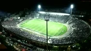 Aerial Flying By Soot Of The Toumba Stadium Stock Footage