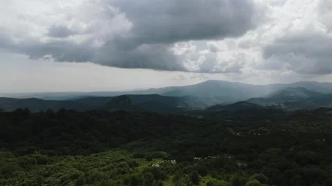 Aerial Footage From Beautiful Nature Stock Footage