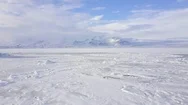 Aerial Footage Of Beautiful Winter Landscape In Iceland. Stock Footage