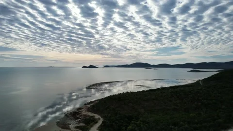 Aerial footage of Cape Gloucester Stock Footage 220642170