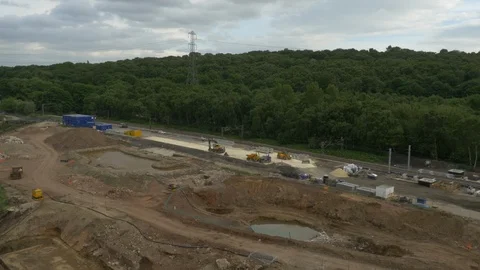 Aerial Footage of Construction and Development Stock Footage 101562293