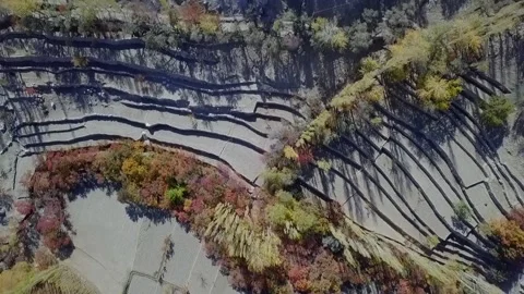 Aerial footage of nagar valley in Gilgit Baltistan, pakistan Stock Footage 340758038