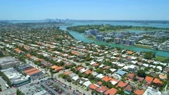 Bay Harbor Islands in 4K, Miami, Florida