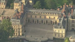 Aerial image Château de Fontainebleau (Palace of Fontainebleau