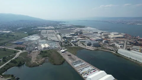 Aerial free zone Stock Footage 210842121