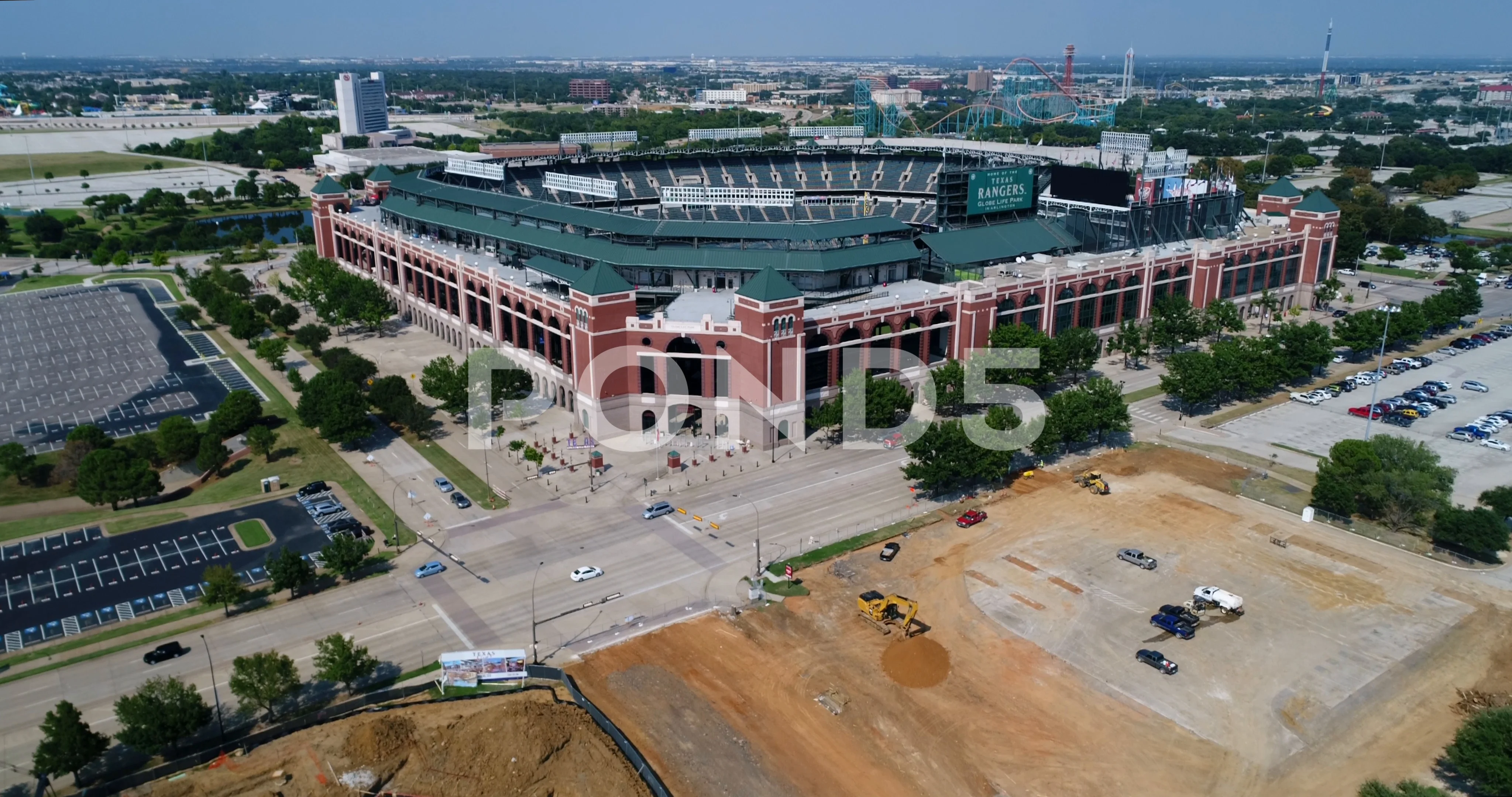 Globe Life Park In Arlington Stock Photo - Download Image Now