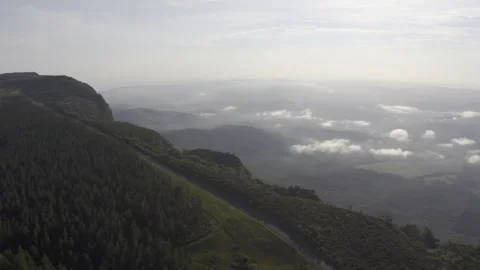 Aerial, Gods Window, Blyde River Canyon Nature Reserve, Panorama Route, Sou.. Stock Footage 328448367