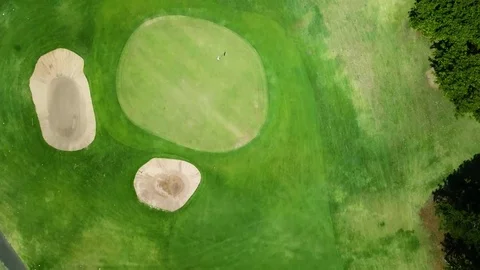 Aerial: Golf Course Turtle Bay Resort North Shore Oahu Hawaii. 스톡 동영상 81147962