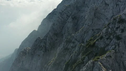 Aerial of Grigna, big rock sections 스톡 동영상 150220468