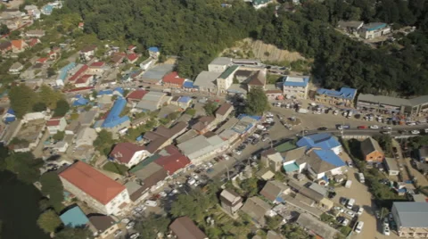 Aerial from helicopter Stock Footage 56560091