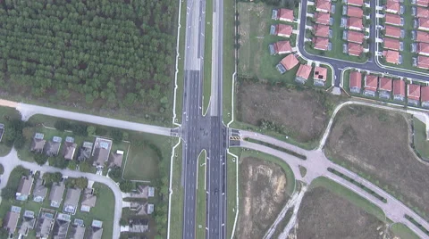 Aerial of Highway-Vlog Stock Footage 56906392