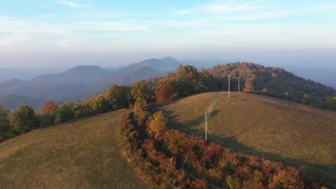 Aerial hill Stock Footage 148569074