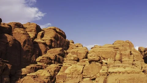 Aerial, Hisma Desert, Saudi Arabia | Stock Video | Pond5