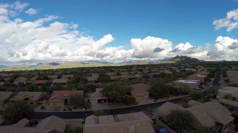 Aerial Home Development Video stock 45011025