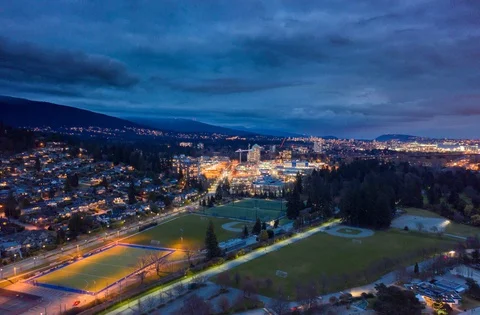 Aerial hyper lapse view Stock Footage 128022526