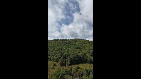 Aerial Hyperlapse PORTRAIT FULL RESOLUTION Stock Footage 316436361