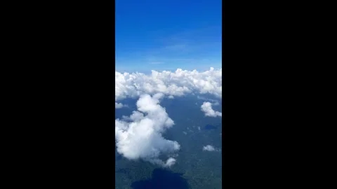 Aerial image over the atlantic Stock Footage 276674287