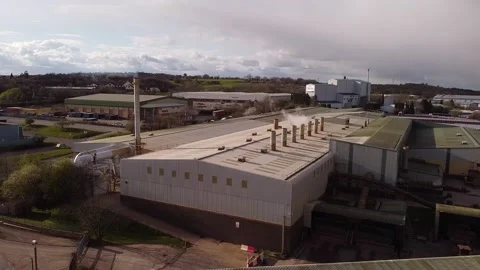 Aerial Industrial Vídeo Stock 173459370