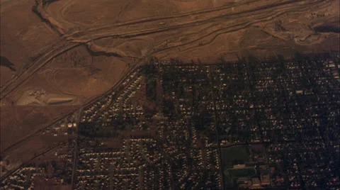 Aerial, industry Stock Footage 25456781