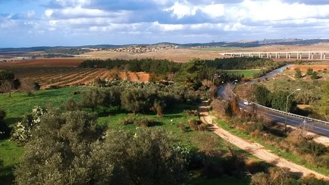Aerial of Israel Stock Footage 84885658