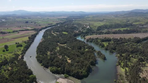 Aerial Journey: Forest Between Two Rivers Vidéo 199314690