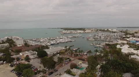 Aerial Key West Florida Stock Footage 60184241