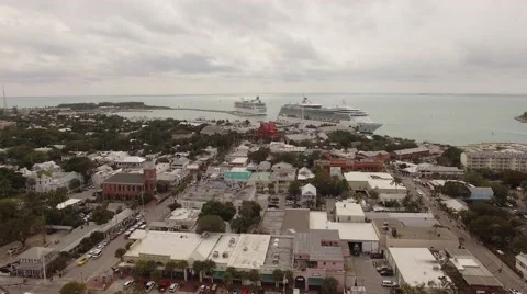 Aerial Key West Florida Stock Footage 60184272