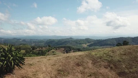 Aerial King of Mountain Stock Footage 84596584